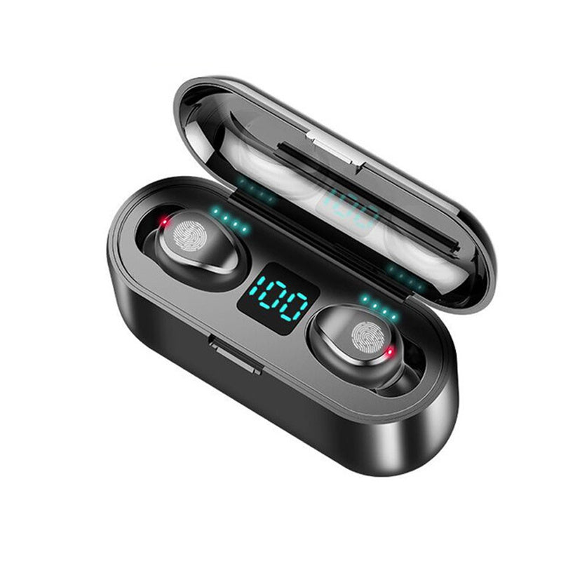 Waterproof Wireless Sports Headphones – Bluetooth Earbuds with Secure Fit