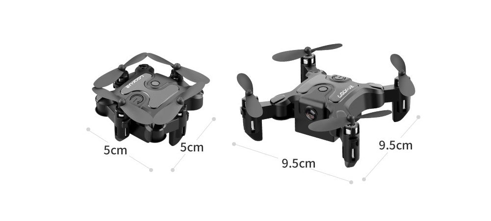 Mini Folding Drone – Portable RC Quadcopter with Camera