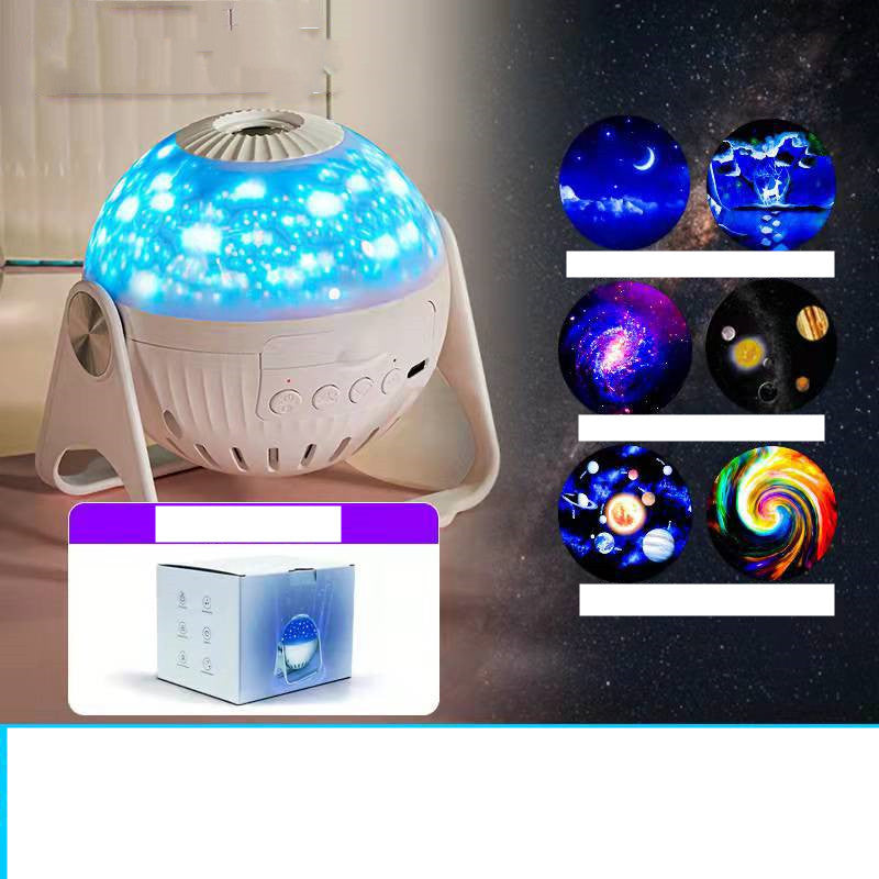 Galaxy Starry Sky Projector – Bedroom Night Light & Home Decoration