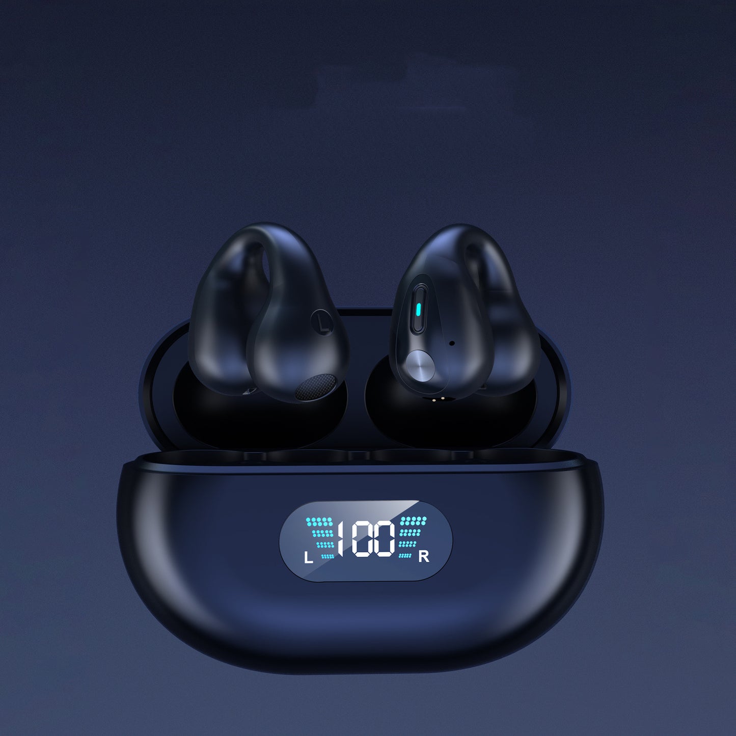 Bone Conduction TWS Earbuds – Bluetooth 5.3 Sports Headphones