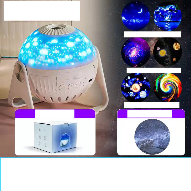 Galaxy Starry Sky Projector – Bedroom Night Light & Home Decoration