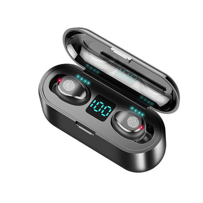 Waterproof Wireless Sports Headphones – Bluetooth Earbuds with Secure Fit