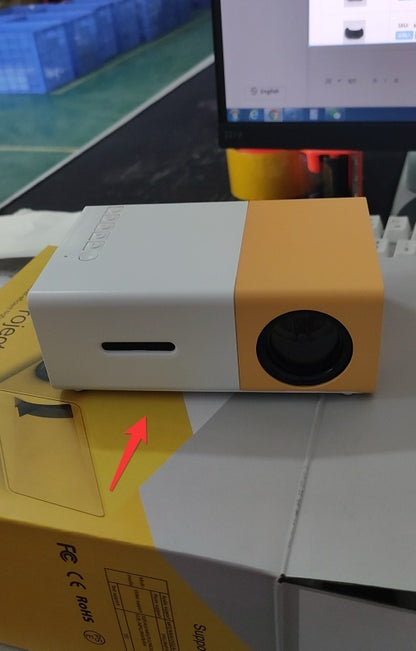 Portable Mini HD LED Projector – Home Theater & Cinema