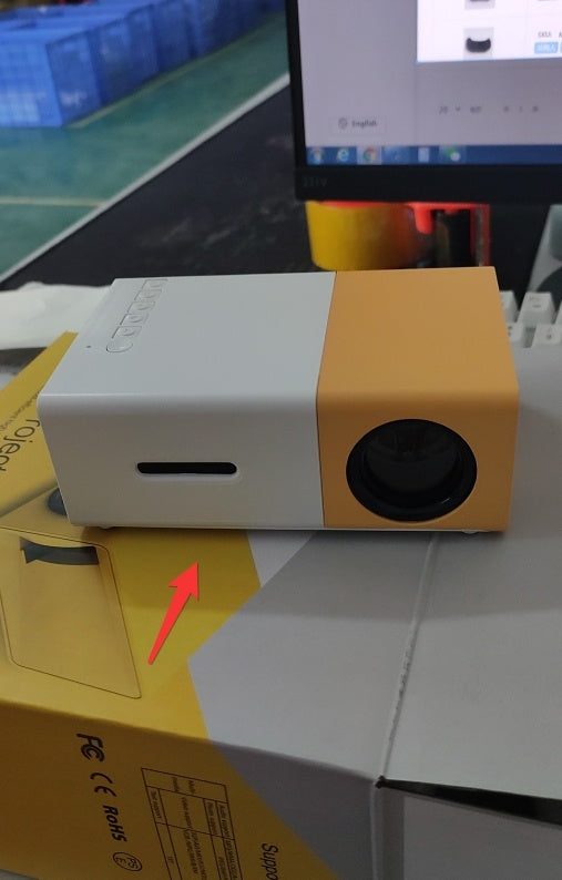 Portable Mini HD LED Projector – Home Theater & Cinema
