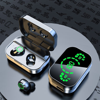 YD03 TWS Wireless Earbuds – Digital Display & Breathing Light