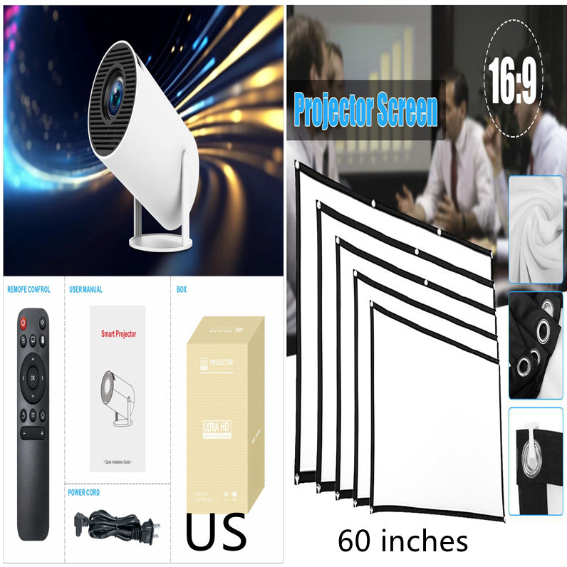 HY300 Pro Portable Projector – Home Theater Entertainment