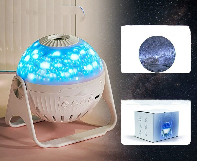 Galaxy Starry Sky Projector – Bedroom Night Light & Home Decoration