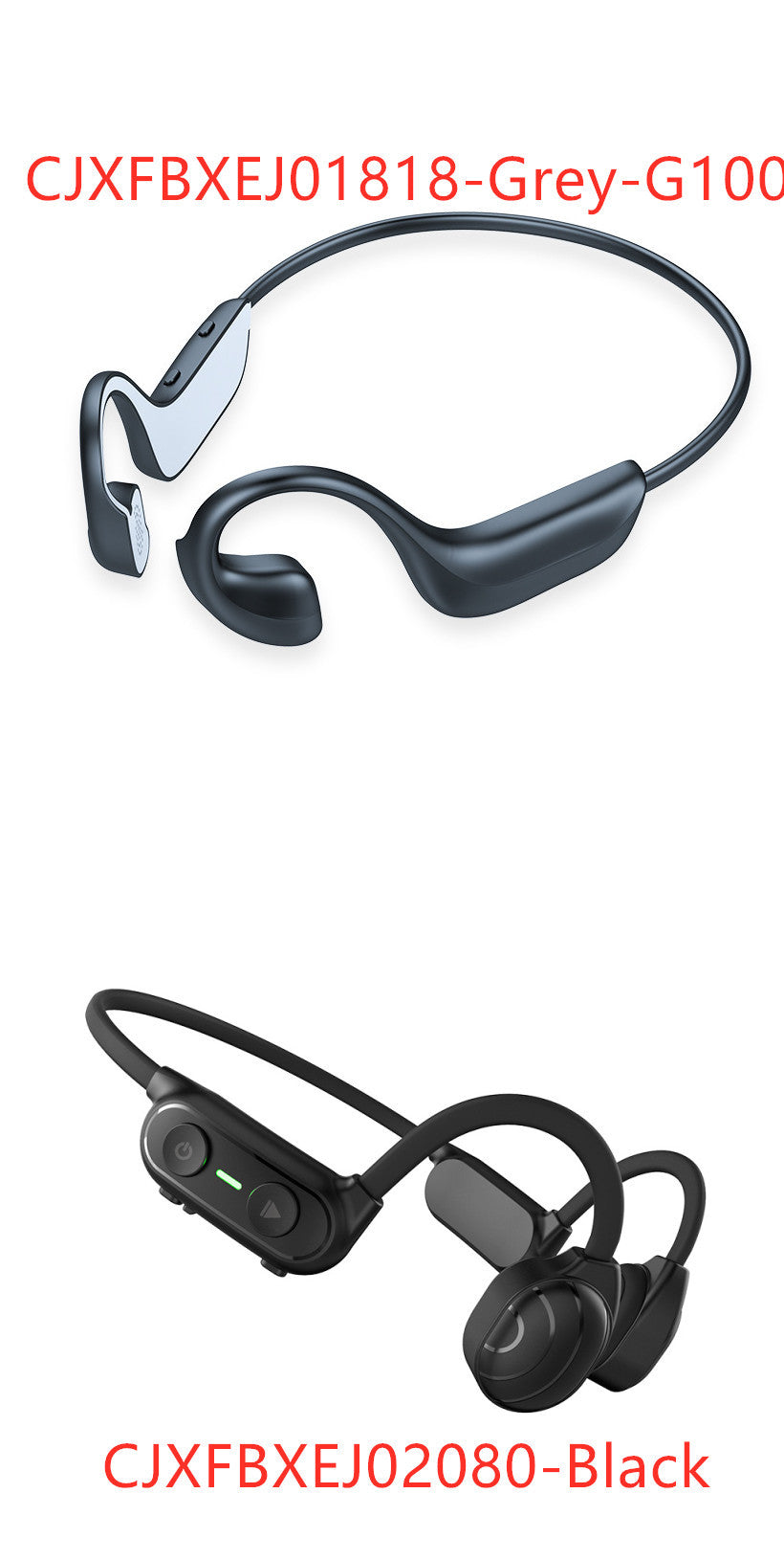 Bone Conduction Bluetooth Headset – Open-Ear Wireless Design