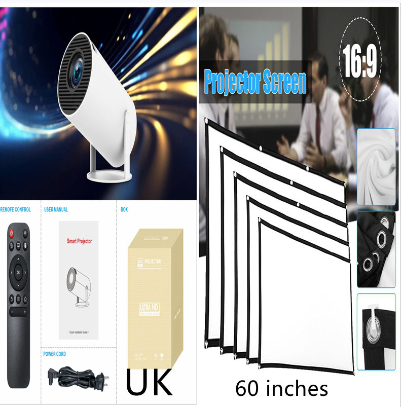 HY300 Pro Portable Projector – Home Theater Entertainment