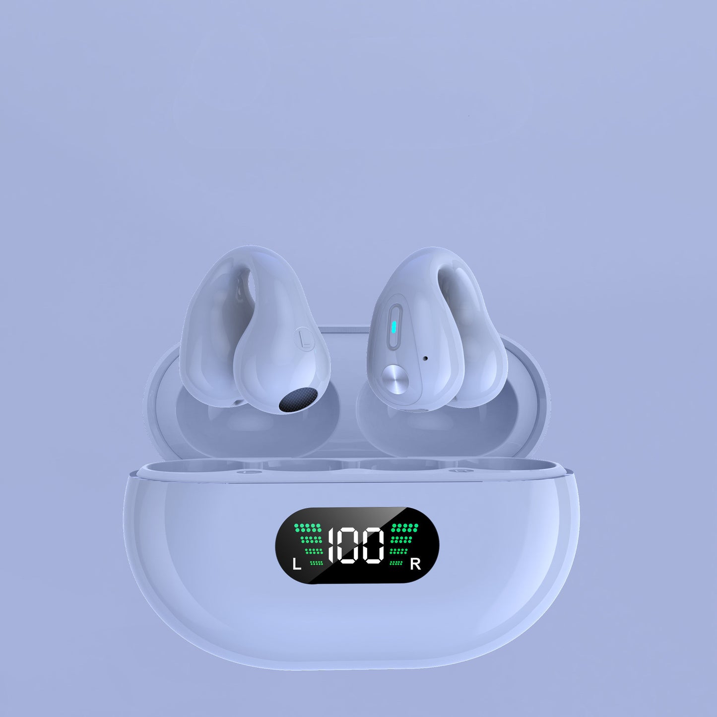 Bone Conduction TWS Earbuds – Bluetooth 5.3 Sports Headphones