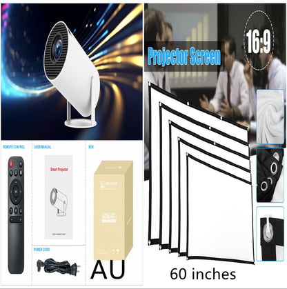 HY300 Pro Portable Projector – Home Theater Entertainment