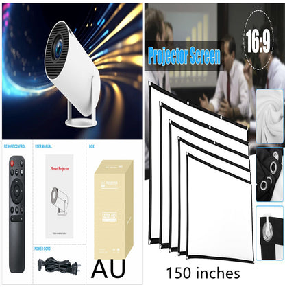 HY300 Pro Portable Projector – Home Theater Entertainment
