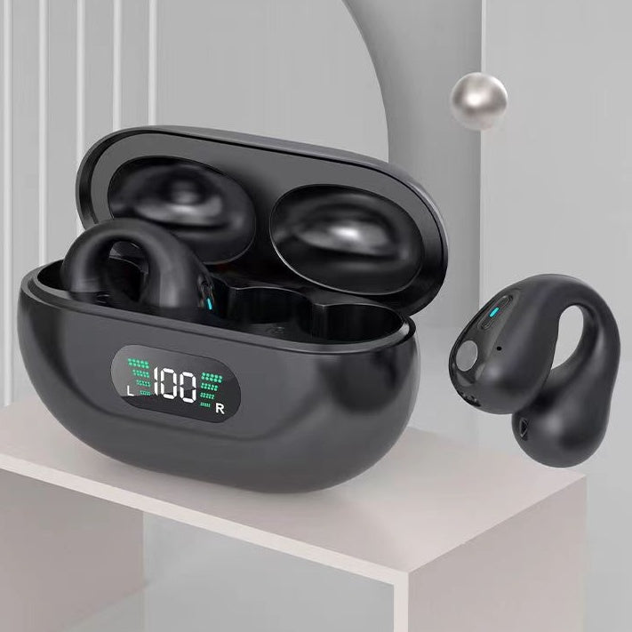 Bone Conduction TWS Earbuds – Bluetooth 5.3 Sports Headphones