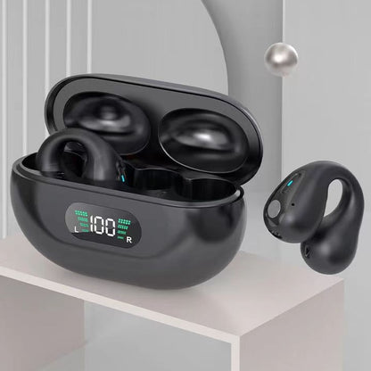 Bone Conduction TWS Earbuds – Bluetooth 5.3 Sports Headphones