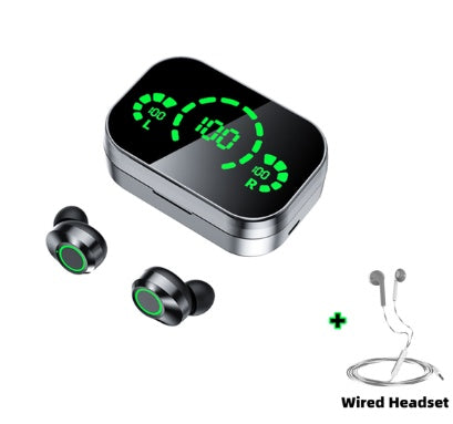 YD03 TWS Wireless Earbuds – Digital Display & Breathing Light